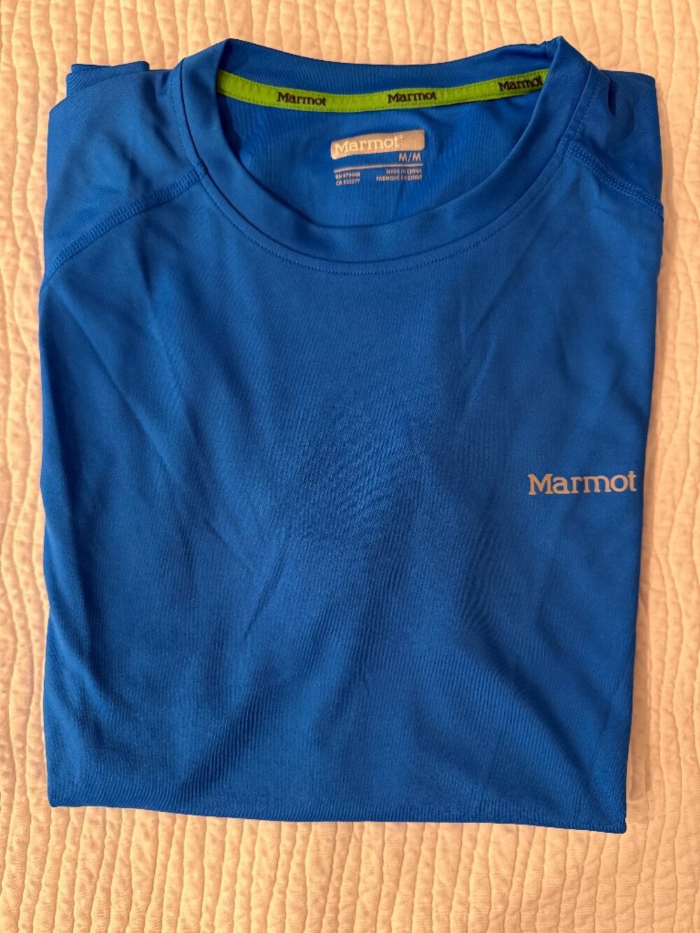 Marmot workout t-shirt